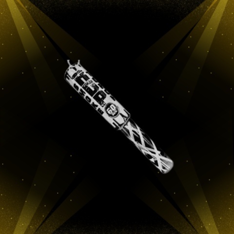 Świeca dymna raca na zawleczkę RDP60CER CZARNA