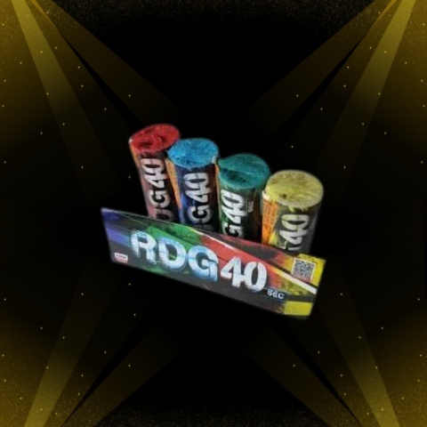 Świece dymne Mix RDG40 D2C1 - 4 kolory