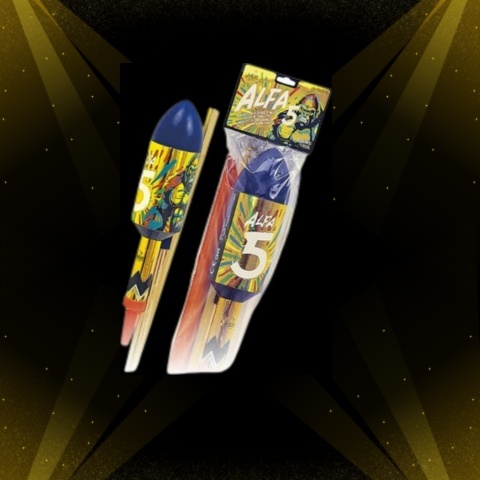 Rakieta Alfa nr.5 IR-CB75-E 75mm <BI>