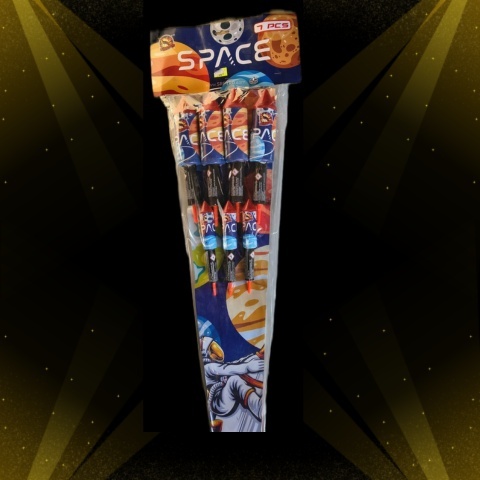 Rakiety Space 7 sztuk 27-47 mm CLE8021-92Z <BI>