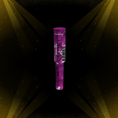 Świeca dymna Smoke Bombs Violet Fiolet z uchwytem TXF543-5 T1