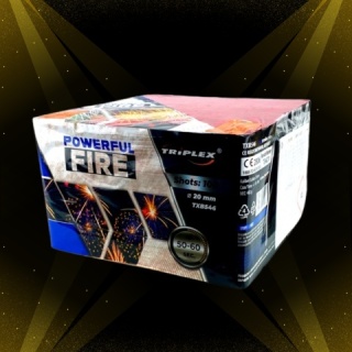 WYRZUTNIA POWERFUL FIRE - 100 strzałów - 20mm - TXB546