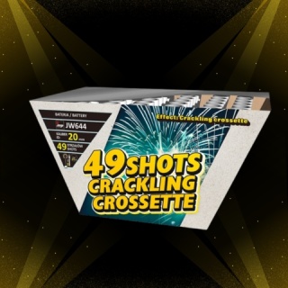 Wyrzutnia Crackling Crosette JW644 - 49s 20 mm