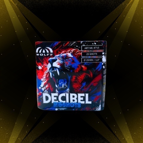 Wyrzutnia Decibel Wolf 25 strałów 25mm <BI>