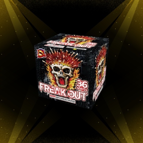 Wyrzutnia Freak Out 36 strzałów 25 mm SRPYRO CLE4247