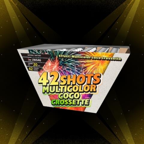 Wyrzutnia MULTICOLOR COCO CROSSETTE JW646 - 42s