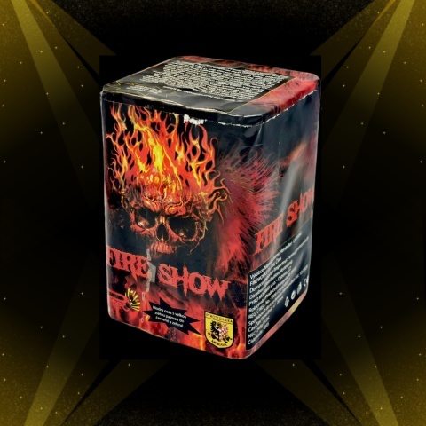 Wyrzutnia PYROMORAVIA FIRE SHOW NS11605 16 strzałów 25mm <BI>