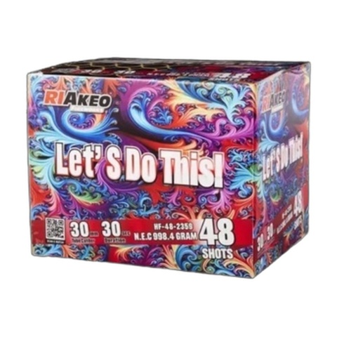Wyrzutnia RIAKEO LET'S DO THIS! HF-48-2359 - 48 strzałów 30mm