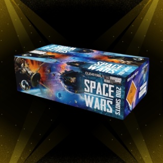 Wyrzutnia Space Wars 200 strzałów 30 mm CLE4519BL1