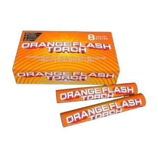 JF103/O - ORANGE STROBE BENGAL FLAME