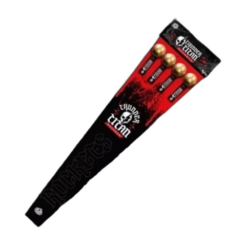 Rakiety Thunder Titan hukowe 65mm 4 sztuki <BI>