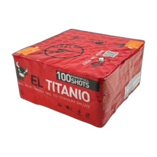 Wyrzutnia El Titanio 100 strzałów Dextrin <BI>