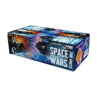 Wyrzutnia Space Wars 200 strzałów 30 mm CLE4519BL1