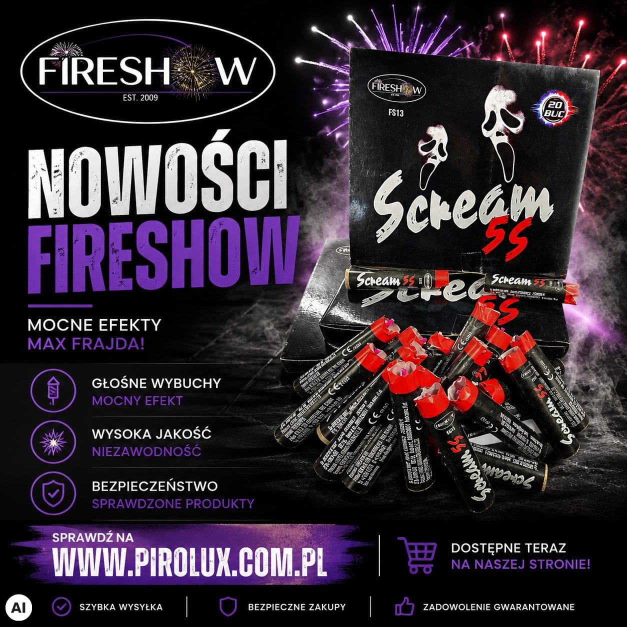 Nowości Fireshow